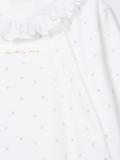 shooting star embroidered babygrow