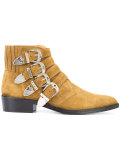 buckled boots