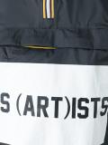 logo print jacket 