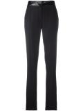 straight-leg trousers