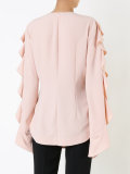 draped sleeves shirt 