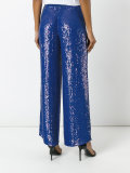 sequin wide-leg trousers