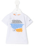 logo print T-shirt