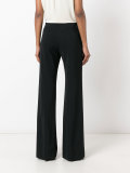 tailored straight trousers