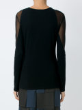 sheer blouse