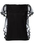 lace frill top