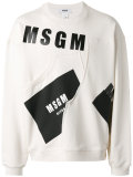 logo print sweatshirt