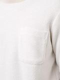chest pocket sweatshirt
