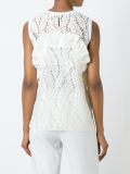 ruffled lace top