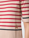 striped knit top