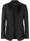 London Tux dot pattern jacket 