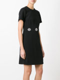 floral embellishments dress