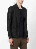 embossed jacket