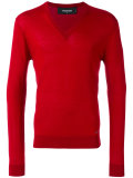 V-neck pullover
