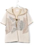 faux fur hooded jacket