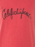 'Califuckinfornia' print T-shirt