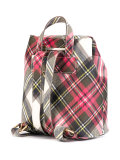 checked backpack