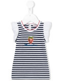 striped strawberry detail top