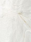 Sleeveless Threaded Asymmetric Top