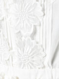 floral applique belted dress