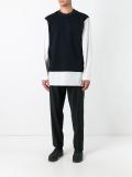 slim-fit sweatshirt