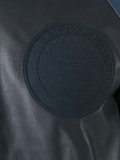 logo patch bomber jacket 
