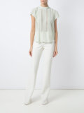 silk blouse