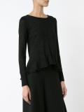 ruffle hem jumper 