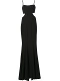 cut out detail gown 