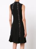lace detailing sleeveless dress