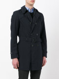 slim-fit trench coat