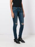 skinny distressed jeans