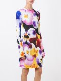 floral print shift dress