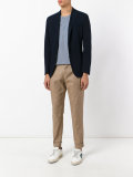 side-buckle chino trousers