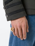 chunky crest ring