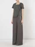 asymmetric hem blouse