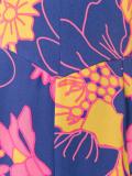 long printed bow dress 