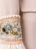 embellished cuff blazer