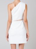 one shoulder mini dress