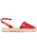 floral pattern espadrilles