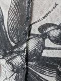 bug print cardigan
