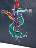 Lacoste x Jean-Paul Goude鳄鱼图案手拿包