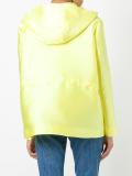 concealed fastening hooded jacket