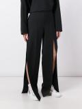 slash detail classic trousers