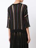 cropped short sleeved T-shirt