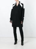 long V-neck jumper