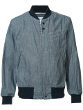zipped bomber jacket 