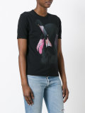 flamingo print T-shirt