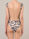 open back printed bodysuit