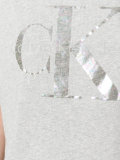 cropped T-shirt with print